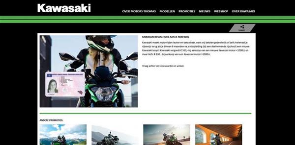 Kawasaki promoties
